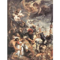 The Martyrdom of St Livinus Painting Reproduction