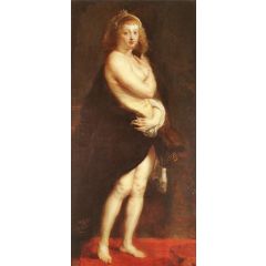 Venus in Fur-Coat Painting Reproduction