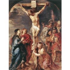 Christ on the Cross Painting Reproduction