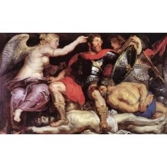 The Triumph of Victory Painting Reproduction