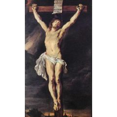The Crucified Christ Painting Reproduction