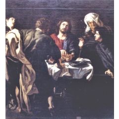 The Supper At Emmaus Painting Reproduction