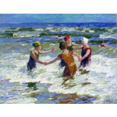 Circle of Friends Painting Reproduction