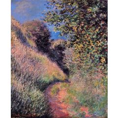 Path at Pourville Painting Reproduction