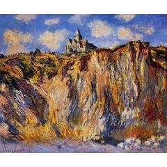 The Church at Varengeville, Morning Effect Painting Reproduction