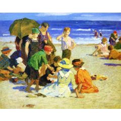 A Family Outing Painting Reproduction