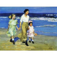 Along the Shore Painting Reproduction