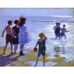 At Low Tide Painting Reproduction
