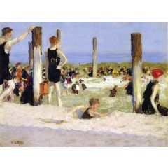 In the Dog Days Painting Reproduction