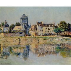 By the River at Vernon Painting Reproduction