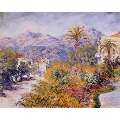 Strada Romada in Bordighera Painting Reproduction