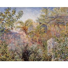 The Valley of Sasso, Bordighera Painting Reproduction