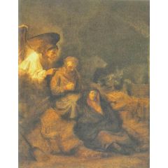 The Dream of St Joseph Painting Reproduction