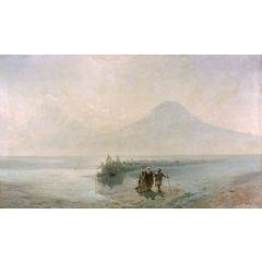 Dejection of Noah from mountain Ararat Painting Reproduction