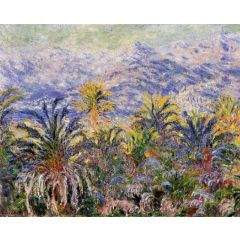 Palm Trees at Bordighera Painting Reproduction