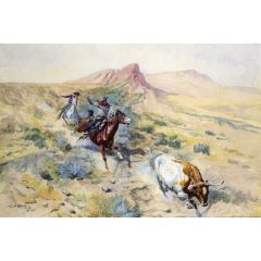 The Herd Quitter Painting Reproduction
