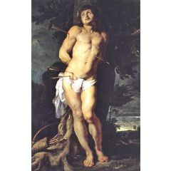 Saint Sebastian Painting Reproduction