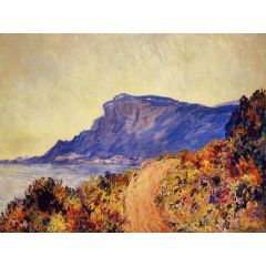 Coastal Road at Cap Martin, near Menton Painting Reproduction