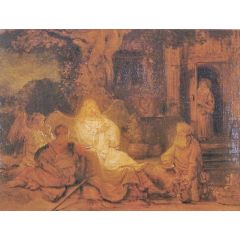 Abraham and the Angels Painting Reproduction