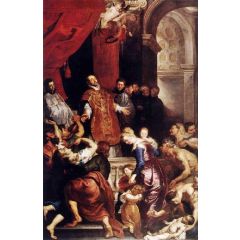 Miracles of St Ignatius Painting Reproduction