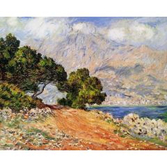 Meton Seen from Cap Martin Painting Reproduction