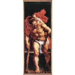 Descent from the Cross, outside left Painting Reproduction