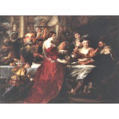 The Feast of Herod Painting Reproduction