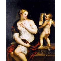 Venus at her Toilet Painting Reproduction