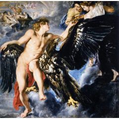The Abduction of Ganymede Painting Reproduction