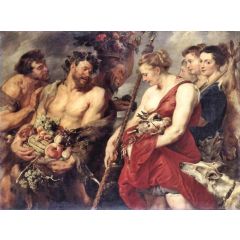 Diana Returning from Hunt Painting Reproduction