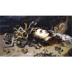 The Head of Medusa Painting Reproduction