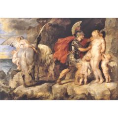 Perseus Freeing Andromeda Painting Reproduction
