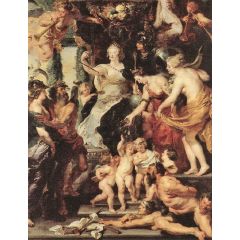 The Happiness of the Regency Painting Reproduction