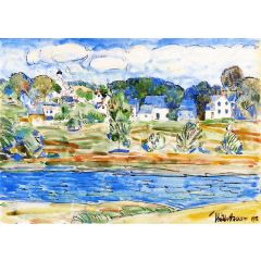 Newfields, New Hampshire Painting Reproduction