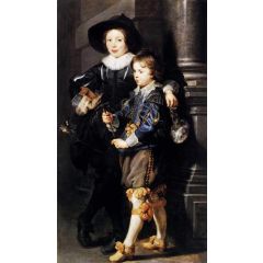 Albert and Nicolaas Rubens Painting Reproduction