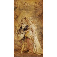 The Marriage of Henri IV of France and Marie de Médicis Painting Reproduction