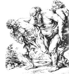 Silenus, or Bacchus and Satyrs Painting Reproduction