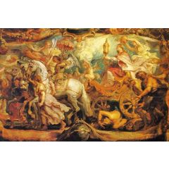 The Triumph of the Church Painting Reproduction