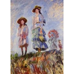 Promenade, study Painting Reproduction