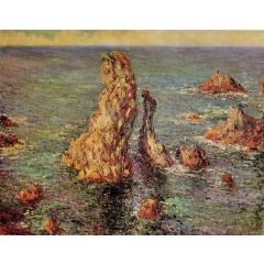 Pyramids at Port-Coton Painting Reproduction