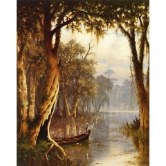 Louisiana Bayou Painting Reproduction