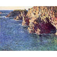 The Grotto of Port-Domois Painting Reproduction