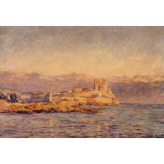 The Castle in Antibes Painting Reproduction
