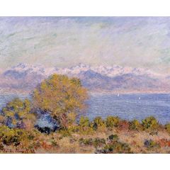 The Alps Seen from Cap d’Antibes Painting Reproduction