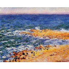 The Sea in Antibes Painting Reproduction