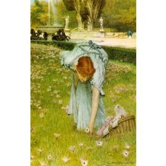 Flora: Spring in the Gardens of the Villa Borghese Painting Reproduction