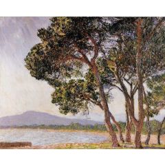Beach in Juan-les-Pins Painting Reproduction