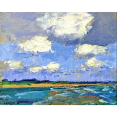 Beach Painting Reproduction