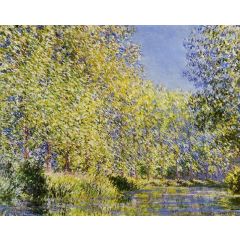Bend in the River Epte Painting Reproduction