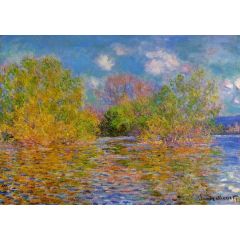 The Seine near Giverny Painting Reproduction